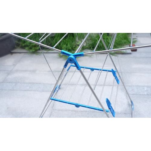 Natitiklop na sun rack (asul)