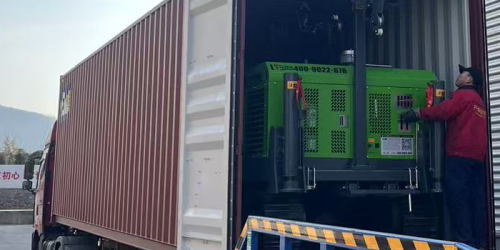 Две KF 660C DD платформи, доставени до Зимбабве