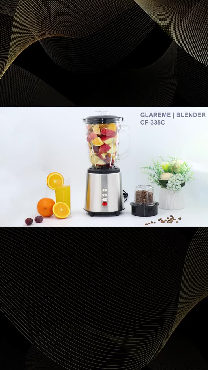 2 IN 1 Stainless Steel blender