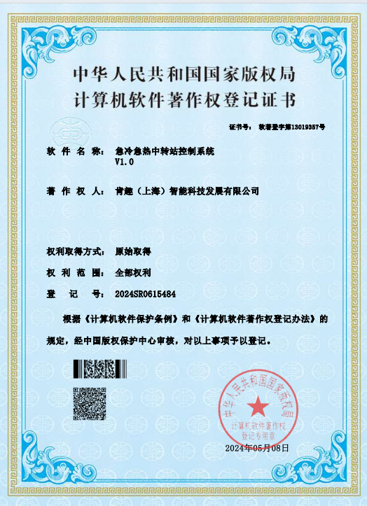Computer Software Copyright Registration Certificate