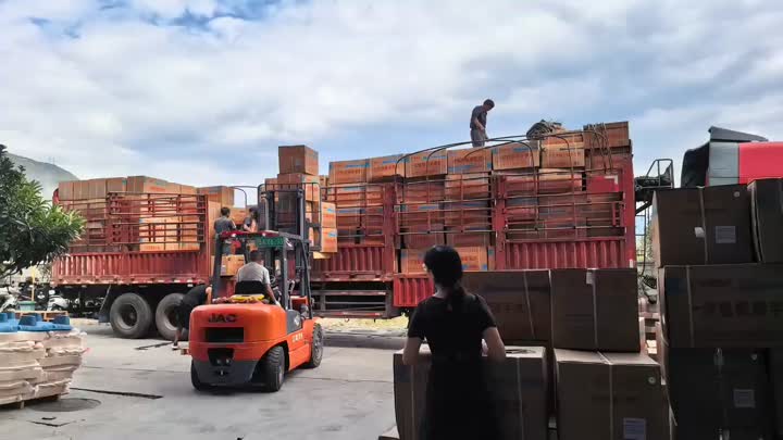 Carregamento de contêiner