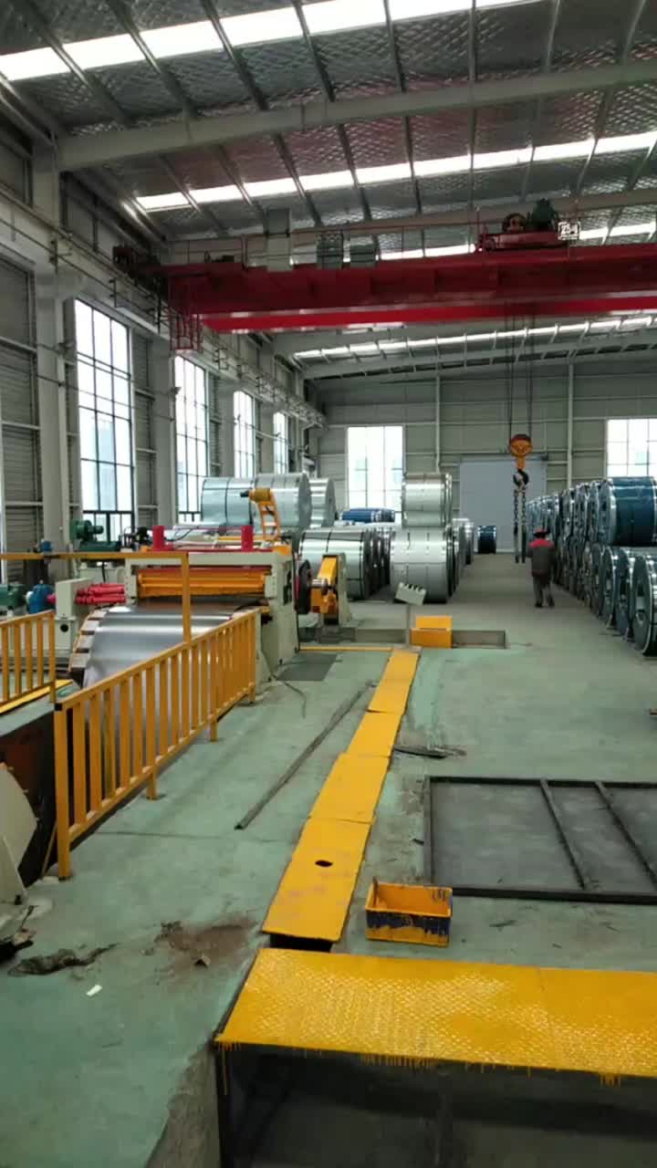 1-3×1500 Galvanized Steel Coil Slitting & Rewinding Line