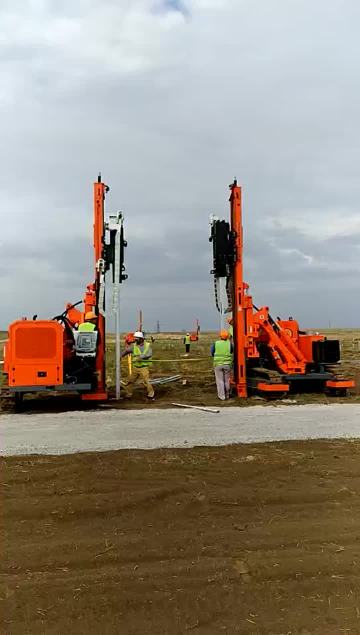 MZ460Y-3 ramming in Ukraine solar plant