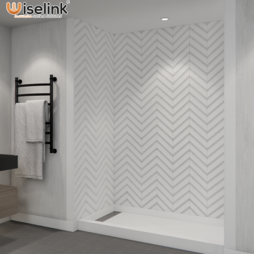 cultured marble  shower wall