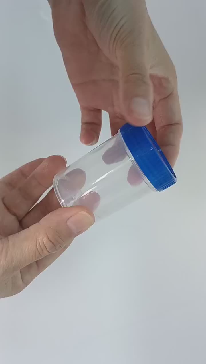 Urine container Sterile vedio