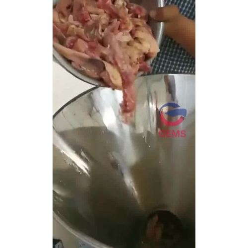 máquina de molienda de barro de carne