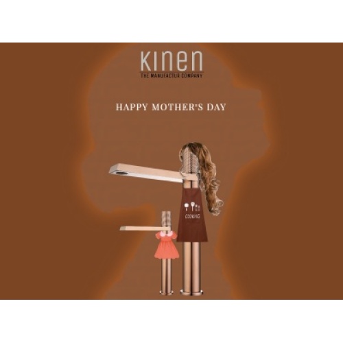 ¡Kinen y nuestros grifos de baño desean la felicidad y la alegría de todas las madres todos los días!