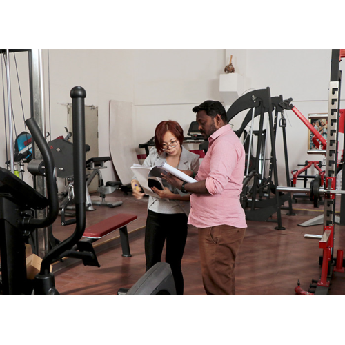 Indian customers purchase commercial fitness equipment from Laijian Sports Equipment Co., Ltd.