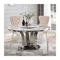 Marble Top Small Round Dining Table Set for 4 - Cheap Dining Table and Chairs1