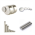Professional N52 Neodymium Disc Magnet - Nickel-Coated Manufacturer1