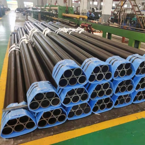 Where do construction machinery use steel pipes