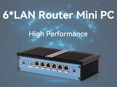 Маршрутный маршрутизатор Mini PC: Компактный размер, высокая защита сети с питанием