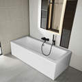 Kinglauren Simple Luxurious Rectangular Drop-in Bathtub1