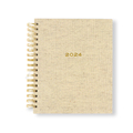 China Professional Printing Factory Custom Design Linen Cover Gold Foil Thick Paper Prayer Journal Planner Printing1