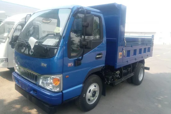 Kecekapan Tinggi JAC 4X2 3.03m 3.5cbm 117HP Trak Tipper Berfungsi Ringan1