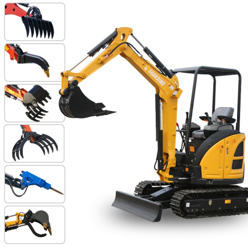 Hot Micro Digger 1.2t 1.5t Mini Excavator