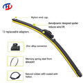 OBOSH Wiper Blade Universal Flat Beam Windscreen Car Wiper Blades Rubber Replacement1