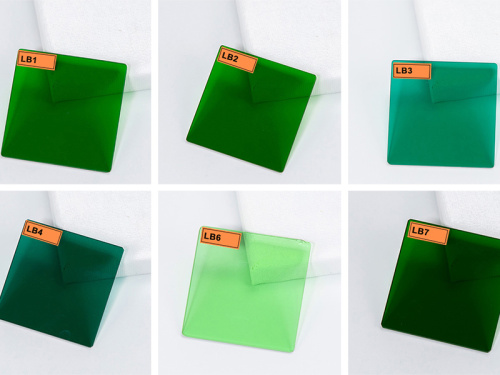 Scénarios d'application pour la sélection du verre augmentant la température de couleur du type d'absorption