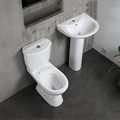 Cheap Price Sanitary Ware P Trap Washdown Two Piece Toilet Set1