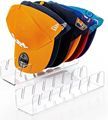 Acrylic Hat Stand: Display and Organize up to 7 Hats, Perfect for Baseball Caps in Wardrobe Closet1
