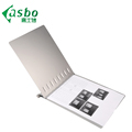 Silver Aluminum Multi-purpose Clipboard with Form Paper Storage for Office Use1
