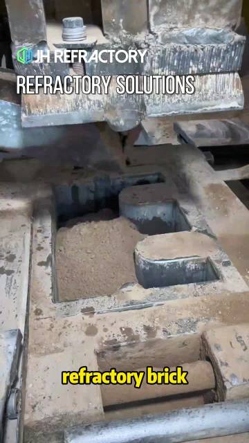 Refractory brick production