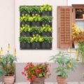 En gros recyclé le 18/07/36/64 POCHETS MUR PLANTER PLANTER SAG PLANTER