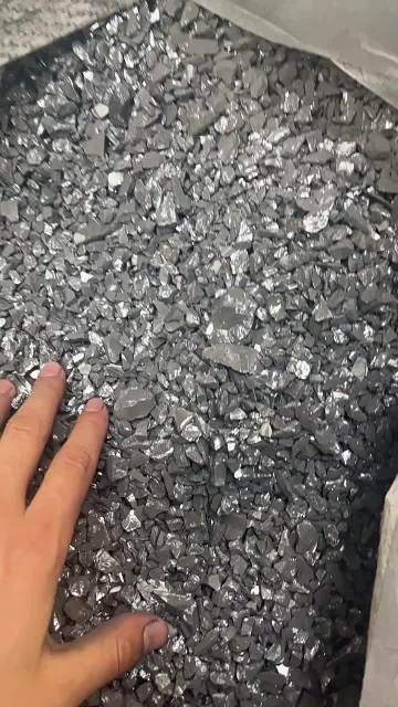 Metallic silicon