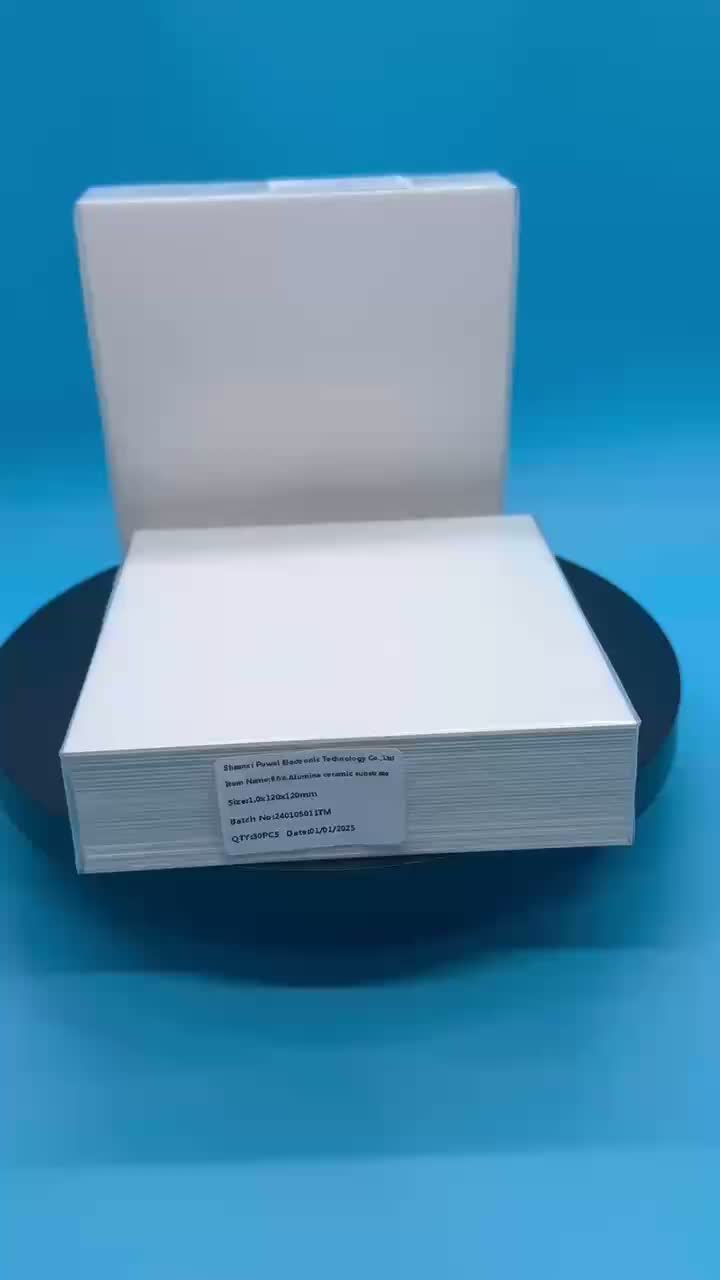 99,6% Alumina-Keramiksubstrat für Hochleistungslaserdioden