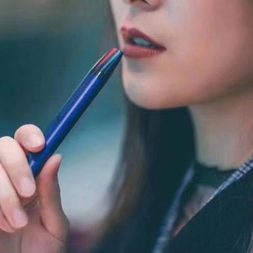 How do the health risks of vaping compare to smoking?