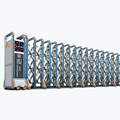Stainless Steel Electric Telescopic Trackless Sliding Door1