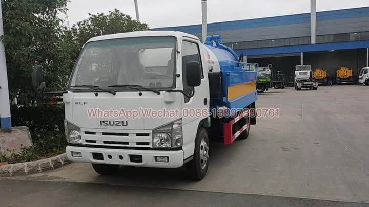 isuzu spectic tank truck