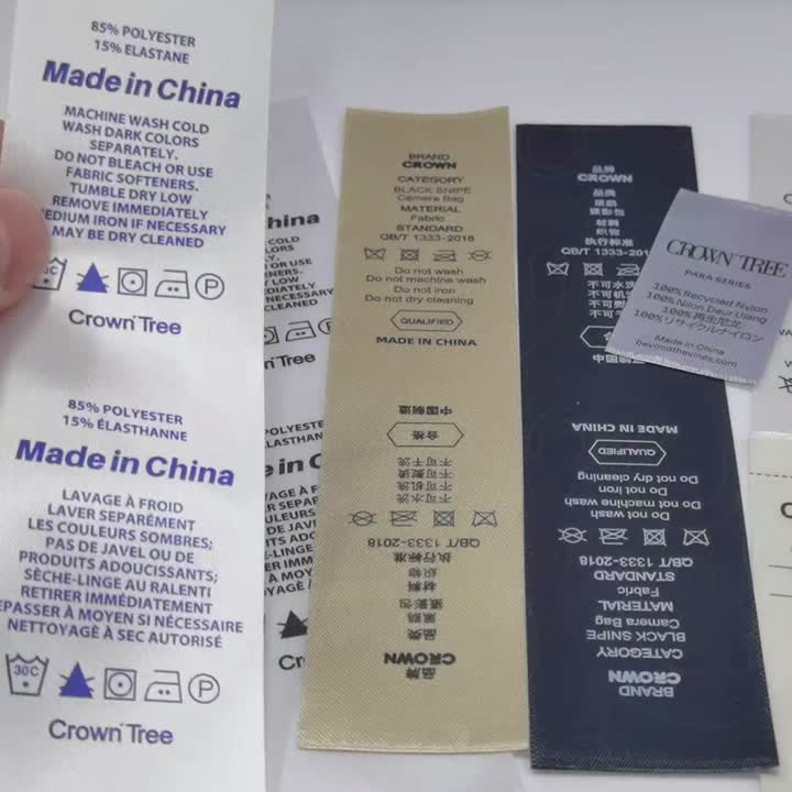 Label Cetakan Flexo Lapisan Satin