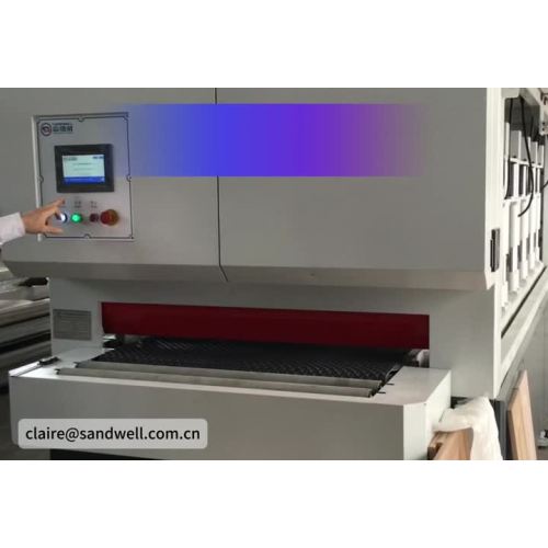 Plastic uptake door panel sanding