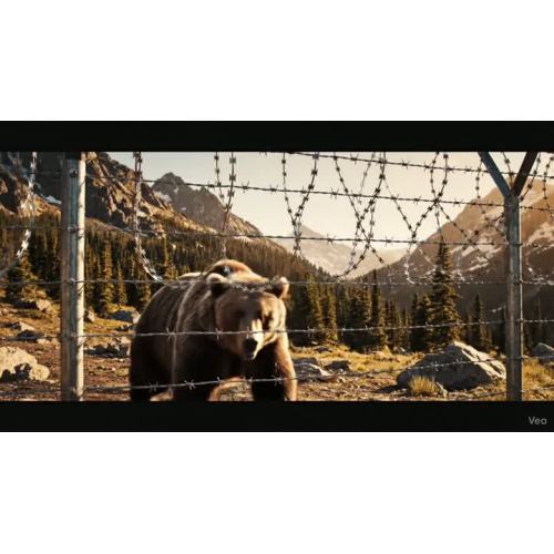 ogrodzenie z drutu kolczastego