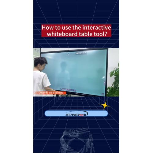 इंटरैक्टिव व्हाइटबोर्ड टेबल टूल का उपयोग कैसे करें