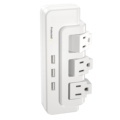 USB Plug Socket Rotating Wall Charger Power Strip1
