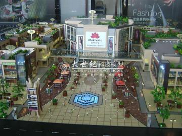 Shopping mall model display