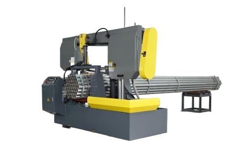 La sega a nastro a doppia morsa per barre lunghe G15060S stabilisce una nuova tendenza nel taglio delle barre lunghe