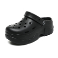 Women's Thick Soled Perforated Summer Slip-on Clogs1