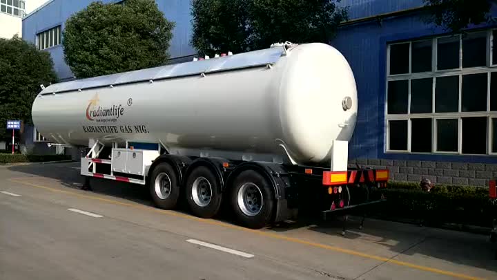 50000 liters 25 Ton LPG Tanker Trailers