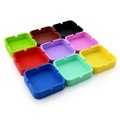 Heat Resistant Square Silicone Ashtray for Durable Use1