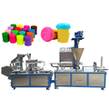 Automatic Play Dough Flour Dough Soft Dough Cup Filling and Packing Machine Cup Clay  Extruder Machine1