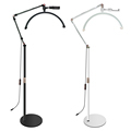 16 Inch LED Moon Light Floor Lamp for Lash Extensions and Half Moon Nail Light1