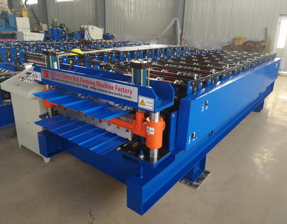 steel roof forming machine