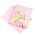 100 st 10x13 vita poly mailers Självförsäljning av frakt kuvertväskor maila kuvert små företagskurare förpackning väska satchel1