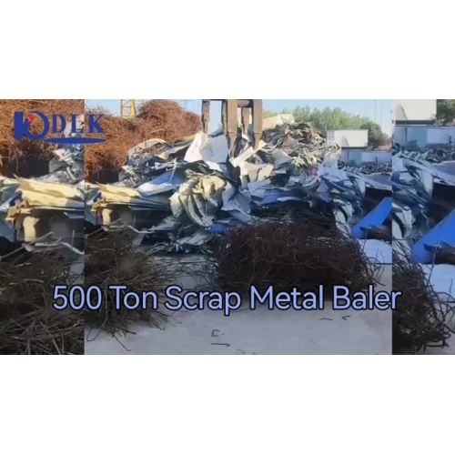 Y81K-500 SCRAP Steel Baler Metal Rcycling Machine