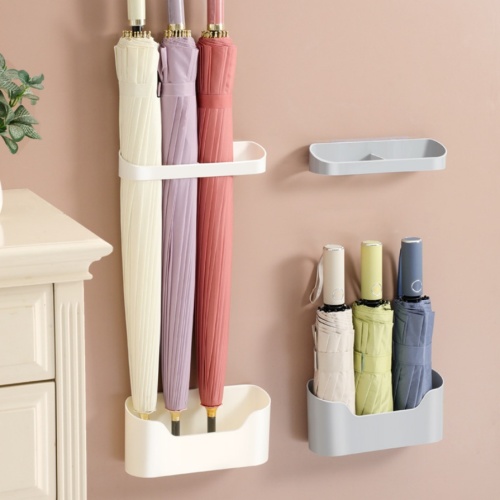 Yiwu Fengyang Daily Necessities: Double-layer wall-mounted umbrella racks break through the pain points of storage, and the hole-free design leads the new trend of home storage