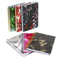 Professional Customized A4 A5 A6 Wire Binding Journals Planners Custom Logo Hardcover Printing Pages1