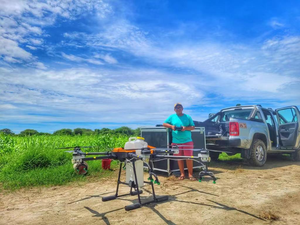 Notre drone agricole au Chili